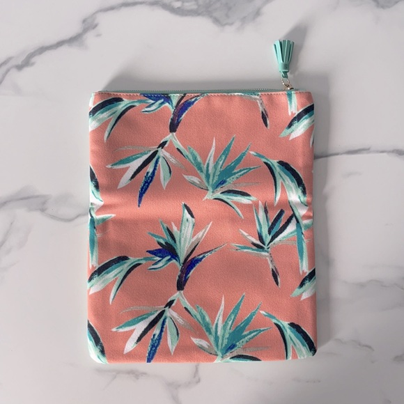 Rachel Pally Reversible Rectangular Tropical Foldover Clutch - Picture 11 of 12